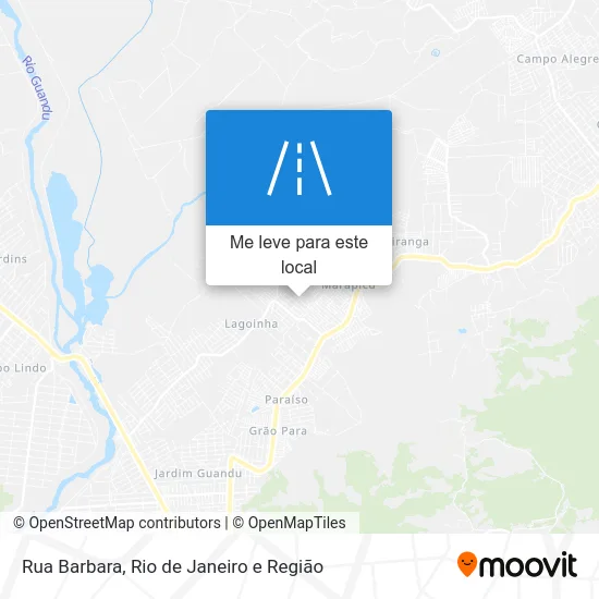 Rua Barbara mapa