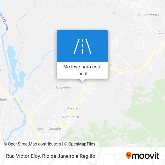 Rua Victor Eloy mapa