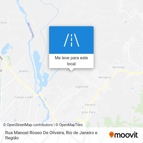 Rua Manoel Roseo De Oliveira mapa