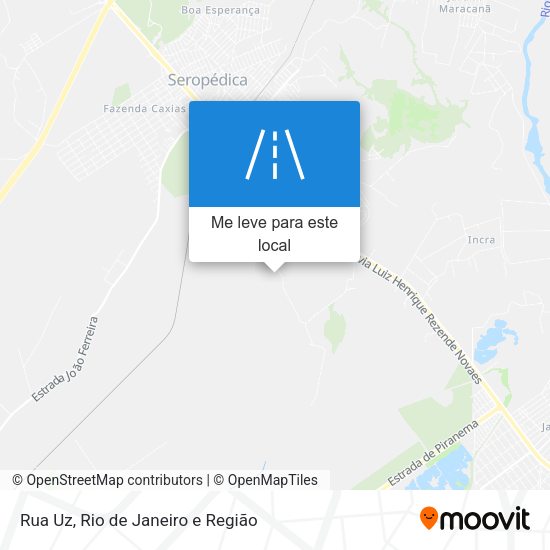 Rua Uz mapa