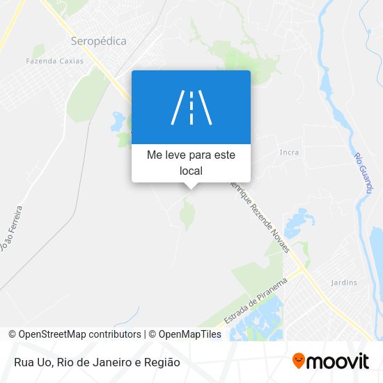 Rua Uo mapa