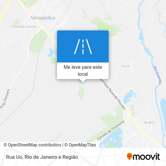 Rua Uo mapa