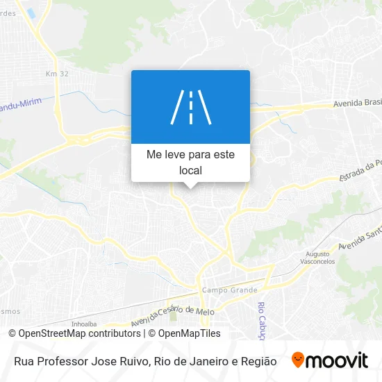 Rua Professor Jose Ruivo mapa