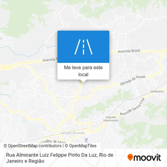 Rua Almirante Luiz Felippe Pinto Da Luz mapa