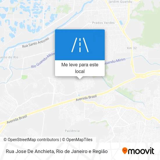 Rua Jose De Anchieta mapa