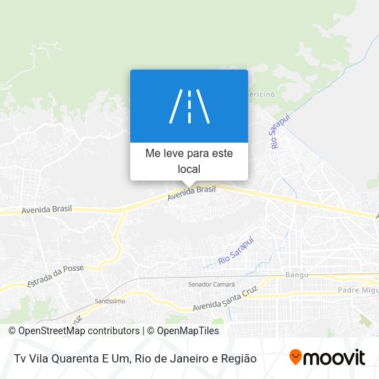 Tv Vila Quarenta E Um mapa