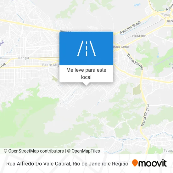 Rua Alfredo Do Vale Cabral mapa