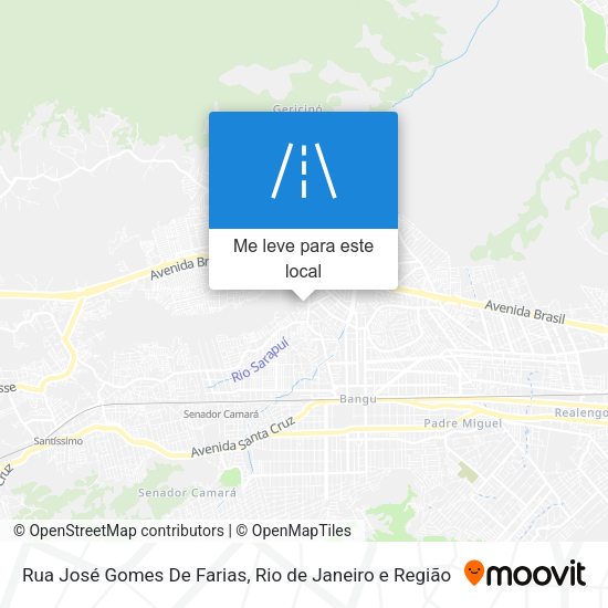 Rua José Gomes De Farias mapa