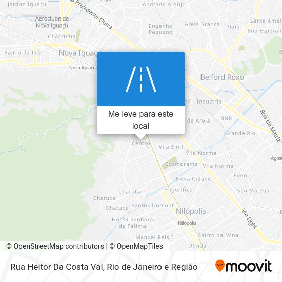 Rua Heitor Da Costa Val mapa