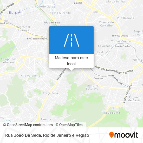 Rua Joāo Da Seda mapa