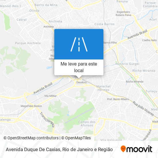 Avenida Duque De Caxias mapa