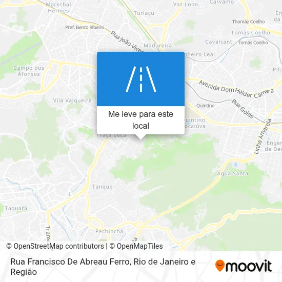Rua Francisco De Abreau Ferro mapa