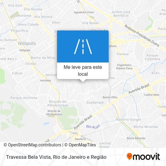 Travessa Bela Vista mapa