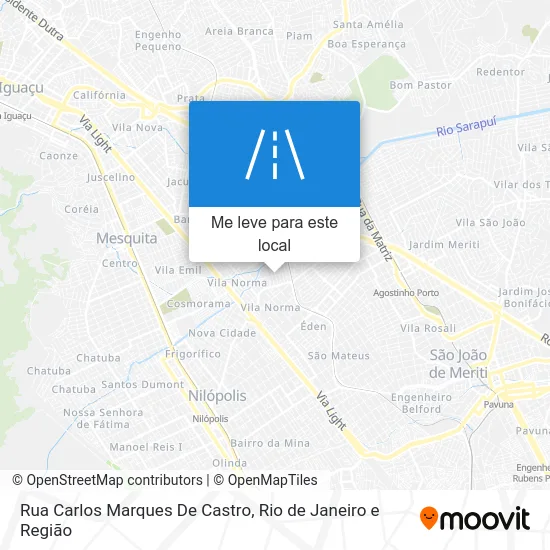 Rua Carlos Marques De Castro mapa