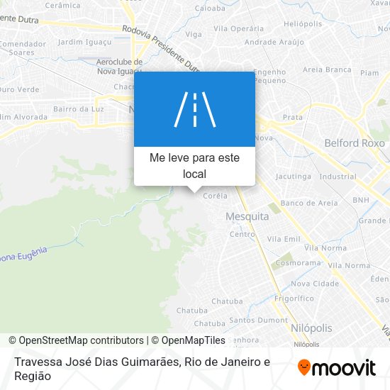 Travessa José Dias Guimarães mapa