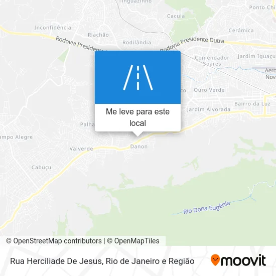 Rua Herciliade De Jesus mapa