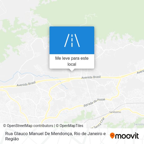 Rua Glauco Manuel De Mendonça mapa