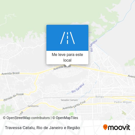 Travessa Catalu mapa