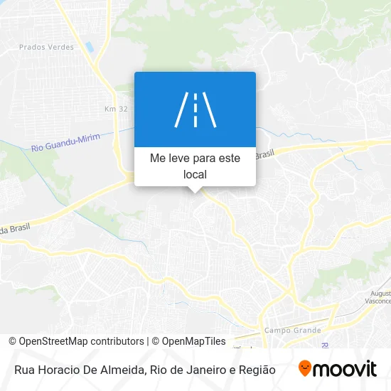 Rua Horacio De Almeida mapa