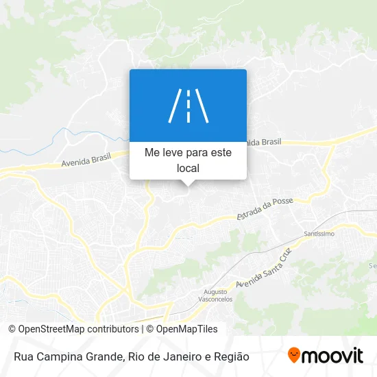 Rua Campina Grande mapa