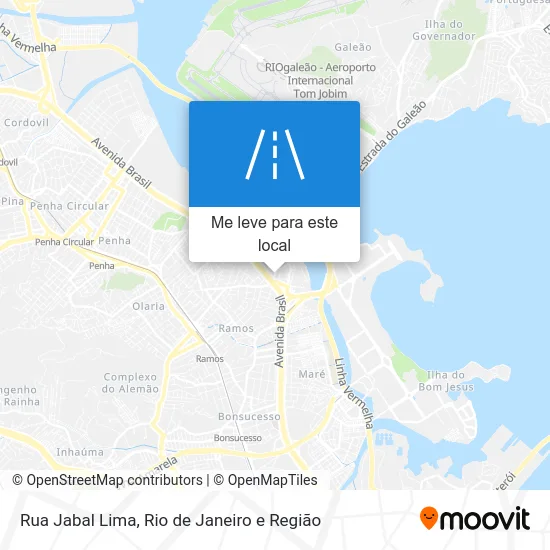 Rua Jabal Lima mapa
