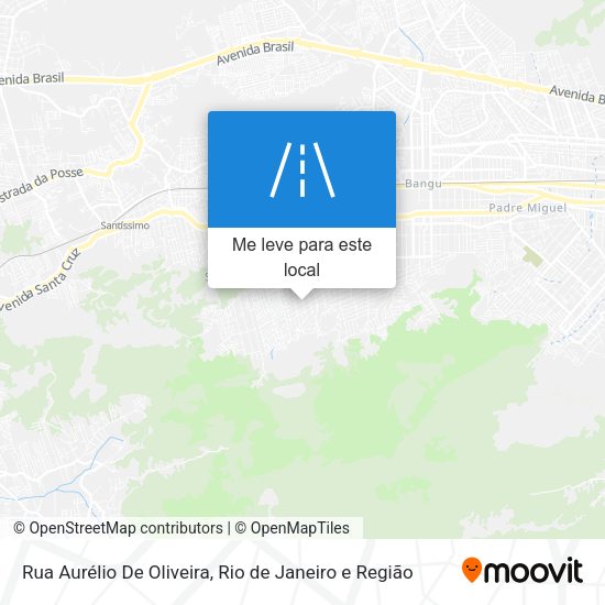 Rua Aurélio De Oliveira mapa