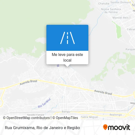 Rua Grumixama mapa