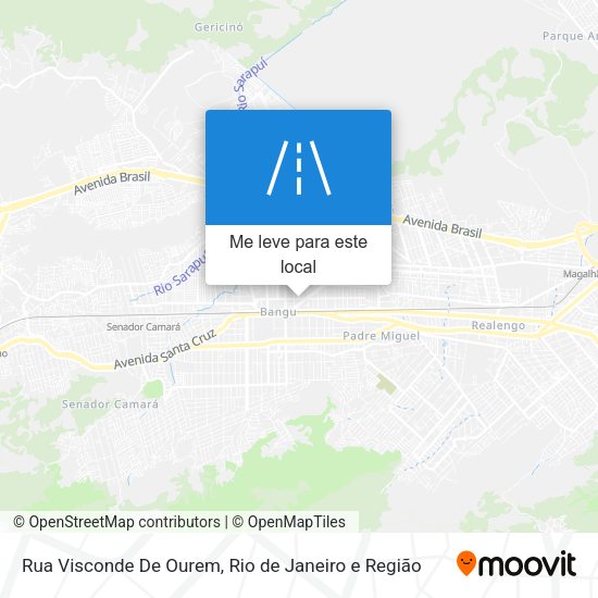 Rua Visconde De Ourem mapa