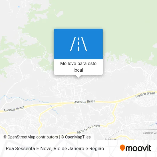 Rua Sessenta E Nove mapa