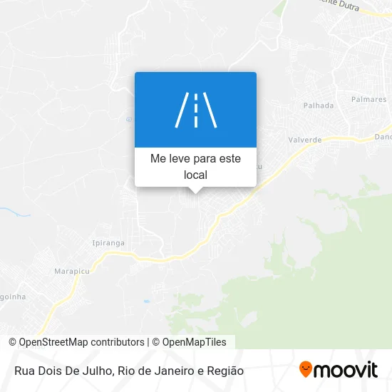 Rua Dois De Julho mapa