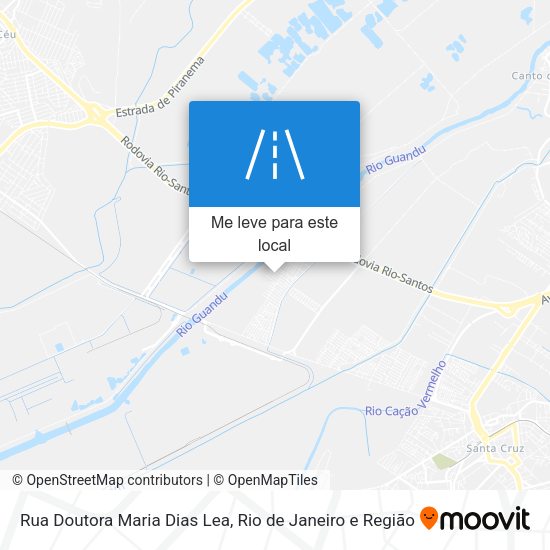 Rua Doutora Maria Dias Lea mapa