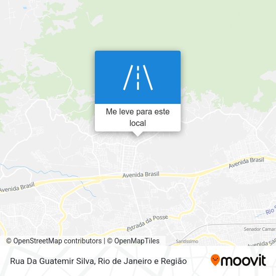 Rua Da Guatemir Silva mapa