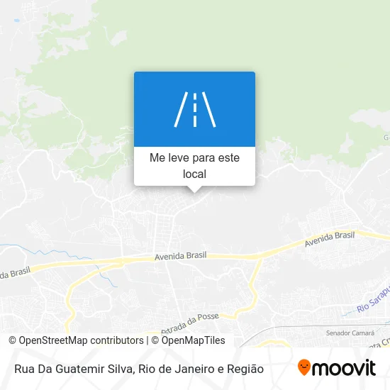 Rua Da Guatemir Silva mapa