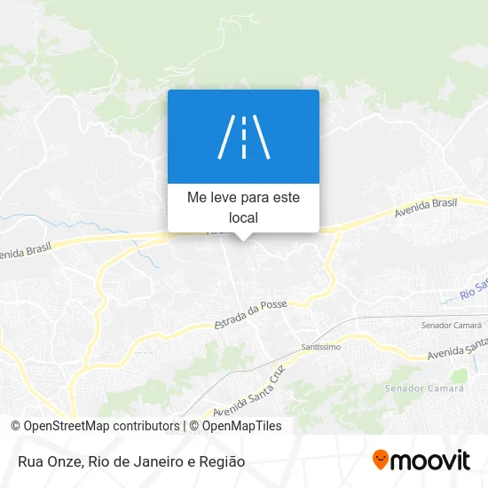 Rua Onze mapa