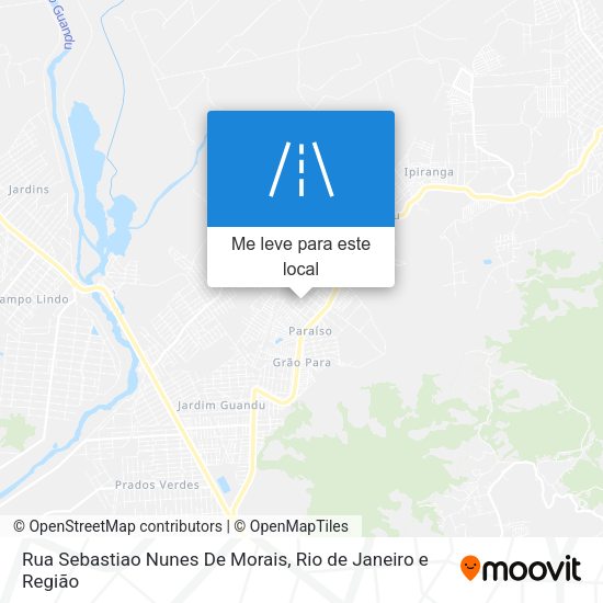 Rua Sebastiao Nunes De Morais mapa