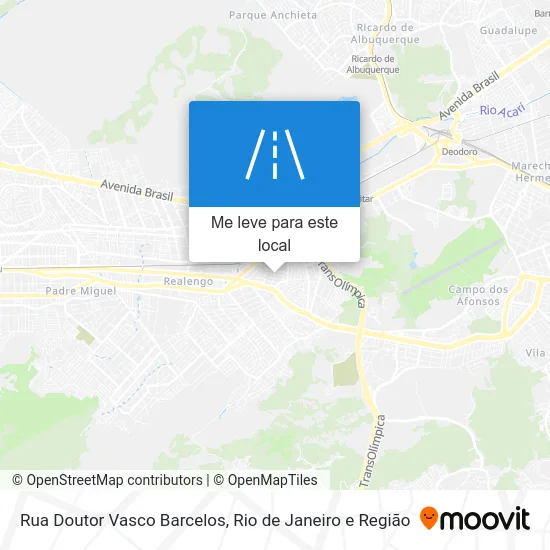 Rua Doutor Vasco Barcelos mapa