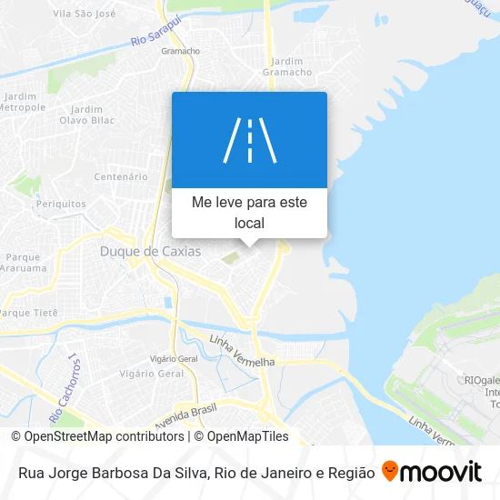 Rua Jorge Barbosa Da Silva mapa