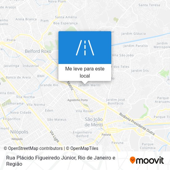 Rua Plácido Figueiredo Júnior mapa