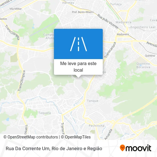Rua Da Corrente Um mapa