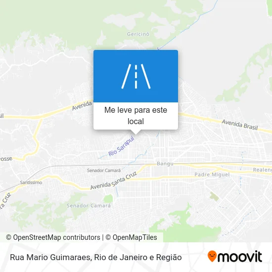 Rua Mario Guimaraes mapa