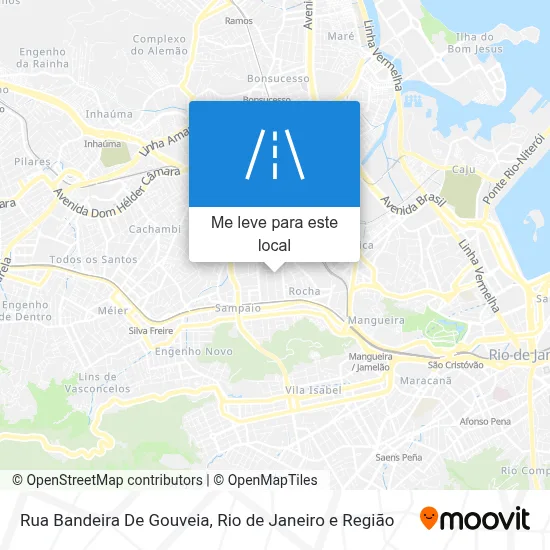 Rua Bandeira De Gouveia mapa
