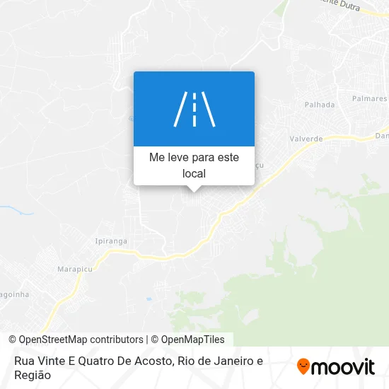 Rua Vinte E Quatro De Acosto mapa