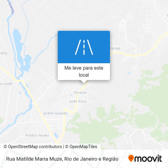 Rua Matilde Maria Muze mapa