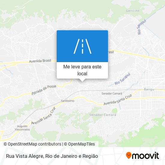 Rua Vista Alegre mapa