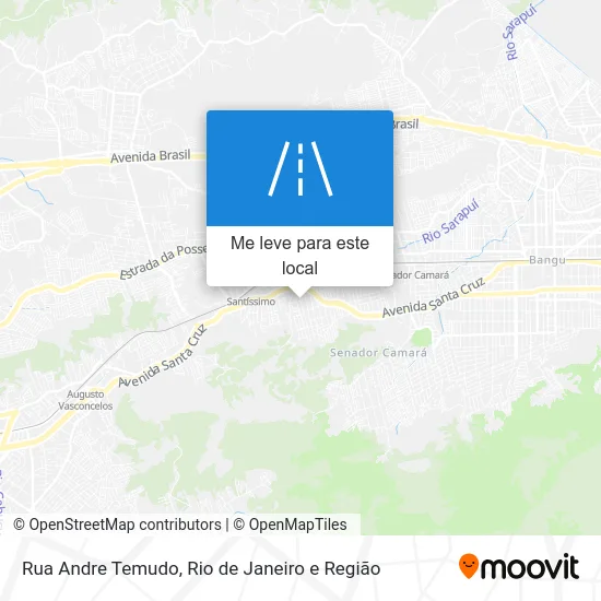 Rua Andre Temudo mapa