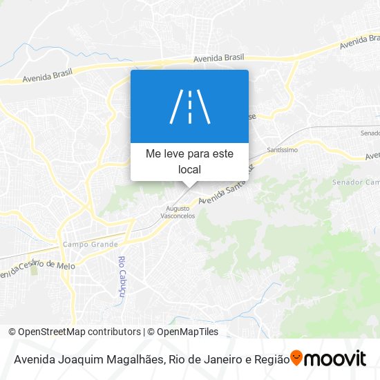 Avenida Joaquim Magalhães mapa