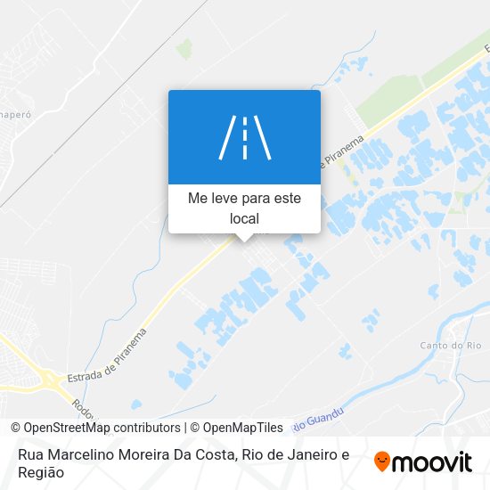 Rua Marcelino Moreira Da Costa mapa