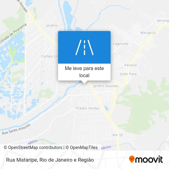 Rua Mataripe mapa