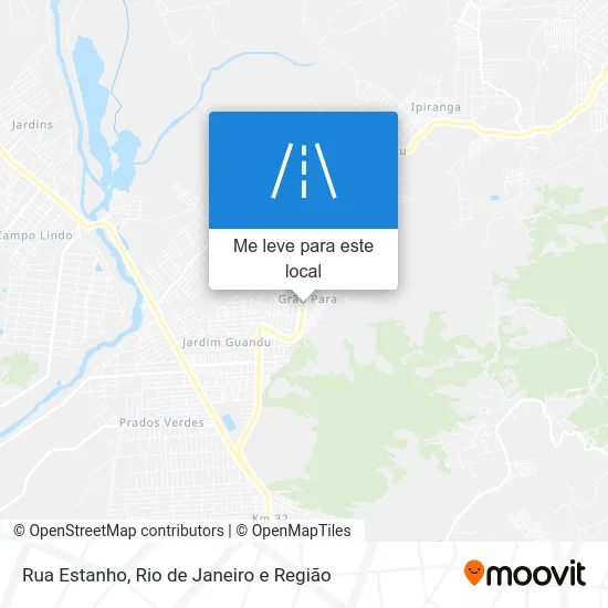 Rua Estanho mapa