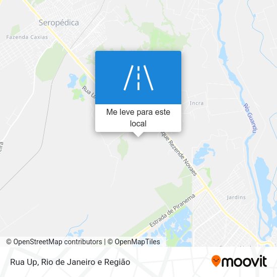 Rua Up mapa